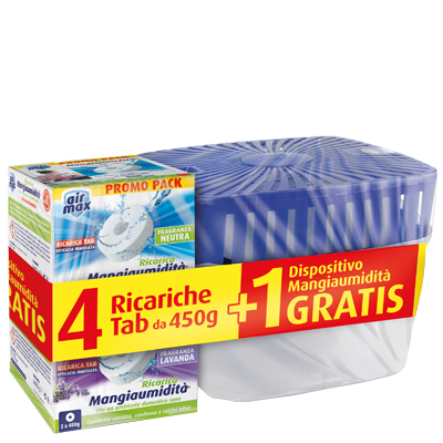 RICARICA TAB MANGIAUMIDITA' NEUTRA AIR MAX GR. 450 air max gr 500